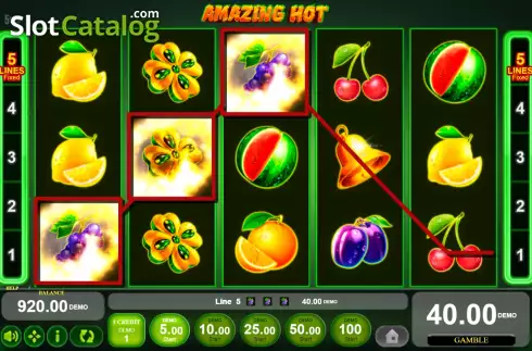 Скрин5. Amazing Hot слот