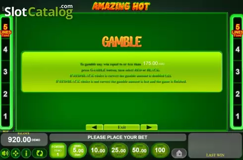 Скрин8. Amazing Hot слот