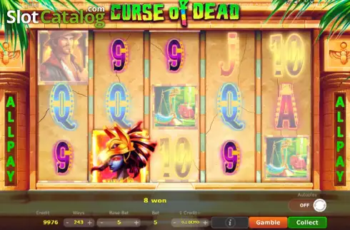 Скрин4. Curse of Dead слот