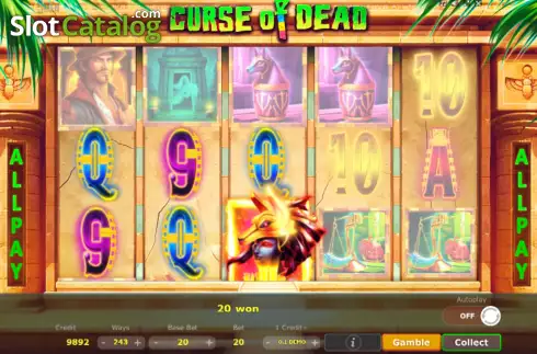 Скрин5. Curse of Dead слот