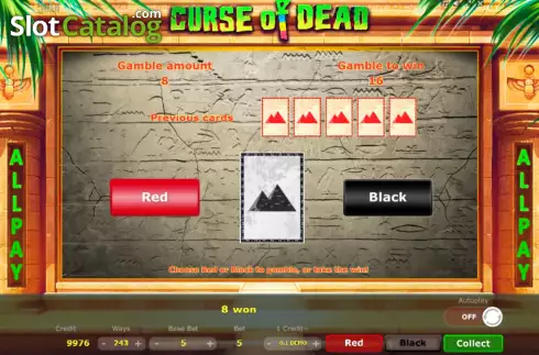 Скрин6. Curse of Dead слот
