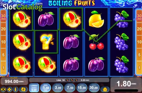 Скрин3. Boiling Fruits слот