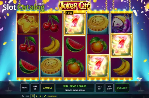 Скрин3. Joker Cat слот