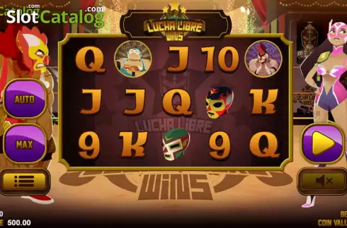 Скрин2. Lucha Libre Wins слот