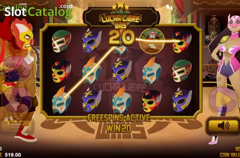 Скрин5. Lucha Libre Wins слот