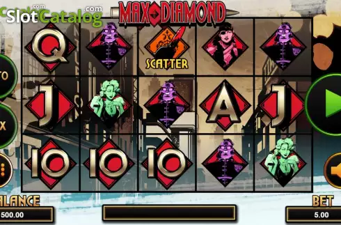 Скрин2. Max Diamond слот