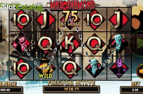 Скрин8. Max Diamond слот
