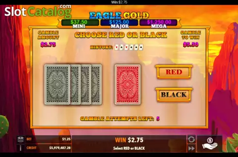 Скрин4. Eagle Gold (Flipluck) слот