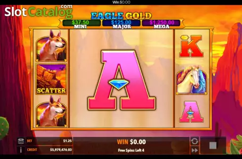 Скрин6. Eagle Gold (Flipluck) слот