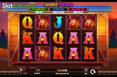 Скрин2. Money Wagon слот