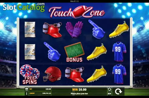 Скрин2. Touch Zone слот