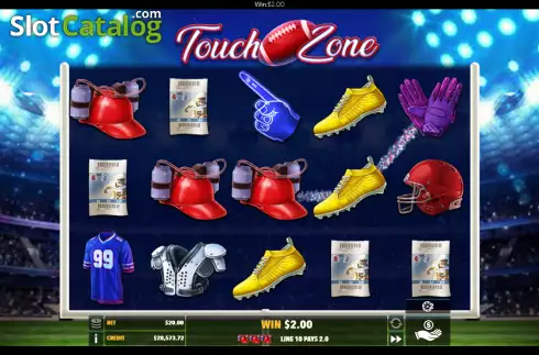 Скрин3. Touch Zone слот