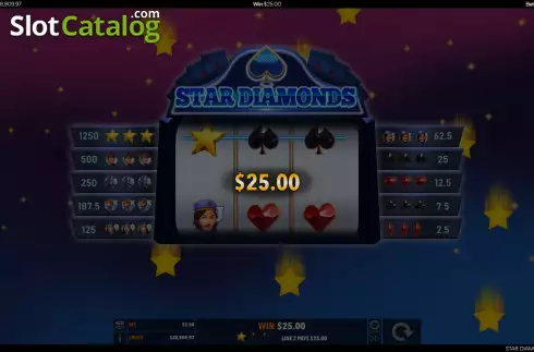 Скрин6. Star Diamonds слот