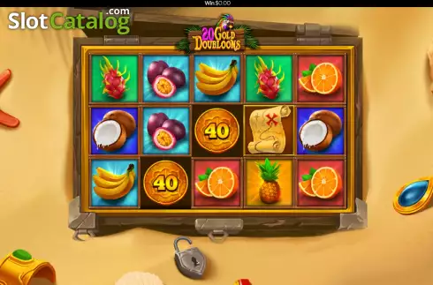 Скрин2. 20 Gold Doubloons слот