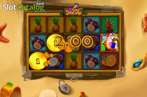 Скрин3. 20 Gold Doubloons слот