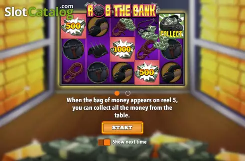 Скрин2. Rob The Bank (Flipluck) слот