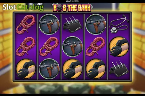 Скрин4. Rob The Bank (Flipluck) слот