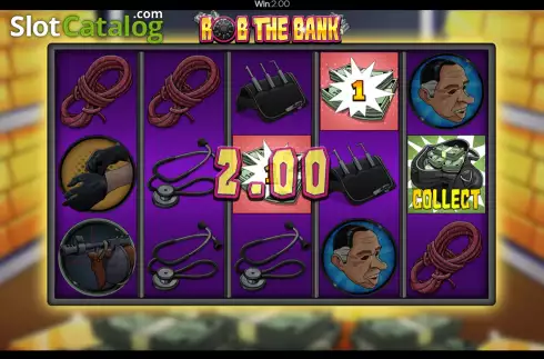 Скрин6. Rob The Bank (Flipluck) слот