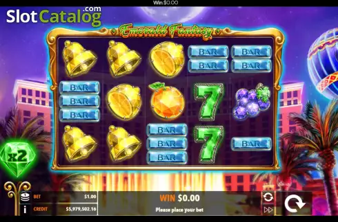 Скрин2. Emerald Fantasy слот