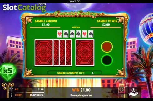 Скрин4. Emerald Fantasy слот