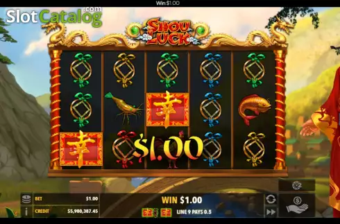 Скрин3. Shou Luck слот