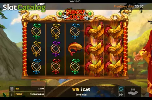 Скрин7. Shou Luck слот