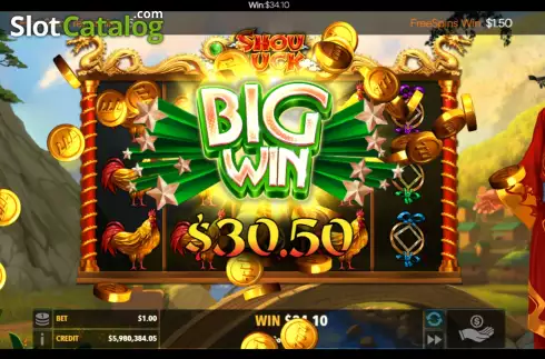 Скрин8. Shou Luck слот