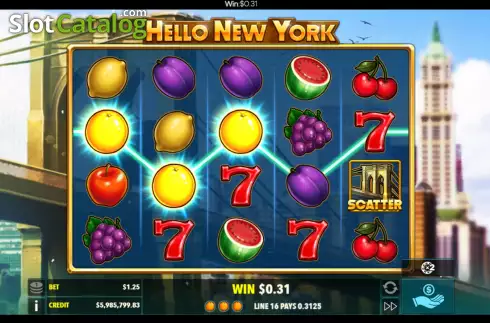 Скрин3. Hello New York слот