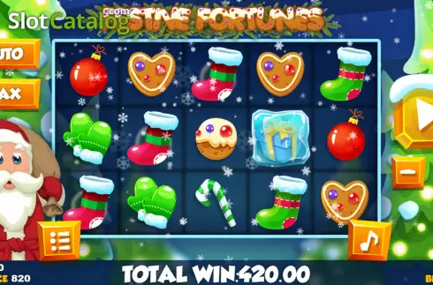 Скрин4. Festive Fortunes слот