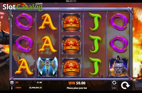 Скрин2. Kings of War слот