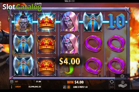 Скрин3. Kings of War слот