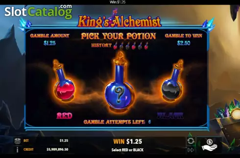 Скрин5. King's Alchemist слот