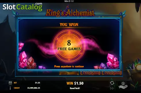 Скрин7. King's Alchemist слот