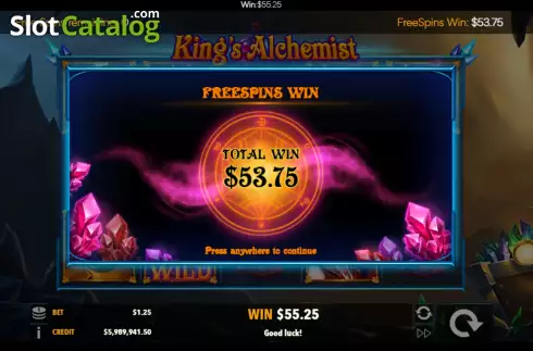 Скрин9. King's Alchemist слот