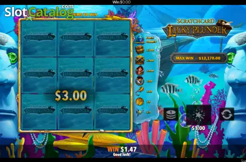 Скрин5. Lucky Plunder Scratch Card слот