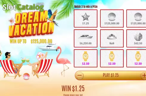 Скрин6. Dream Vacation слот