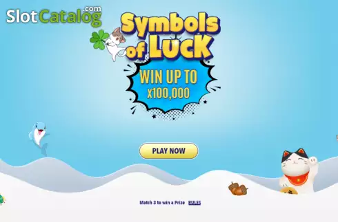 Скрин2. Symbols of Luck слот