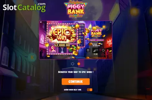 Скрин3. Fabulous Piggy Bank Scratch Card слот