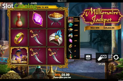 Скрин4. Millionaire Jackpot слот