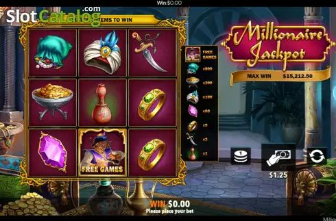 Скрин7. Millionaire Jackpot слот