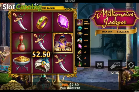 Скрин9. Millionaire Jackpot слот