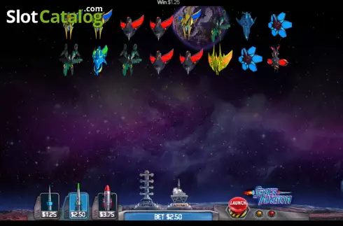 Скрин3. Space Invasion (Flipluck) слот