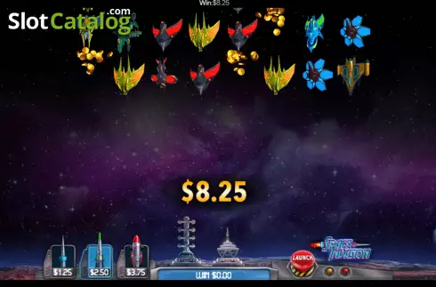 Скрин7. Space Invasion (Flipluck) слот