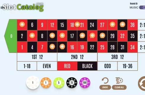 Скрин3. European Roulette (Flipluck) слот