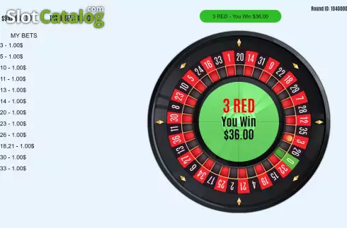 Скрин6. European Roulette (Flipluck) слот