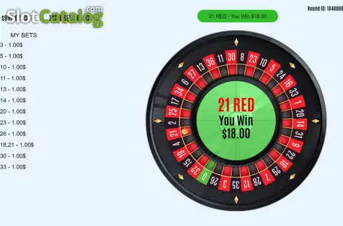 Скрин7. European Roulette (Flipluck) слот