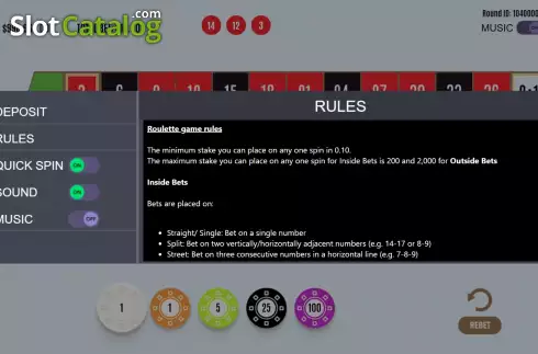Скрин8. European Roulette (Flipluck) слот
