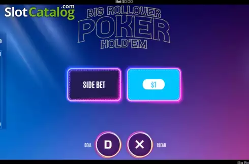Скрин4. Big Rollover Poker Hold'em слот