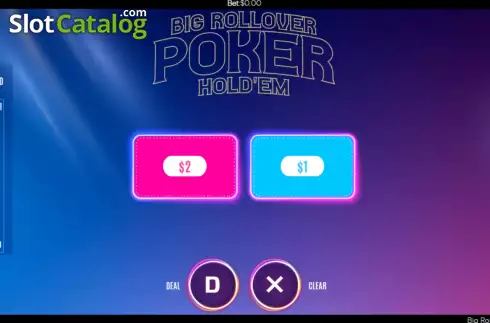 Скрин5. Big Rollover Poker Hold'em слот