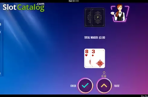 Скрин6. Big Rollover Poker Hold'em слот